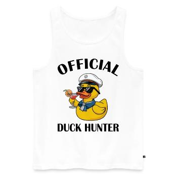 Humor Cruise Holidays - Men's Premium Organic Tank Top - white - Front - Michal (187cm)