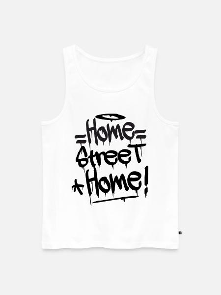 Home Street Home - Männer Premium Bio Tank Top - Weiß