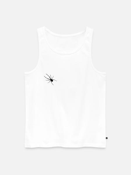 Spinne - Insekten - Männer Premium Bio Tank Top - Weiß