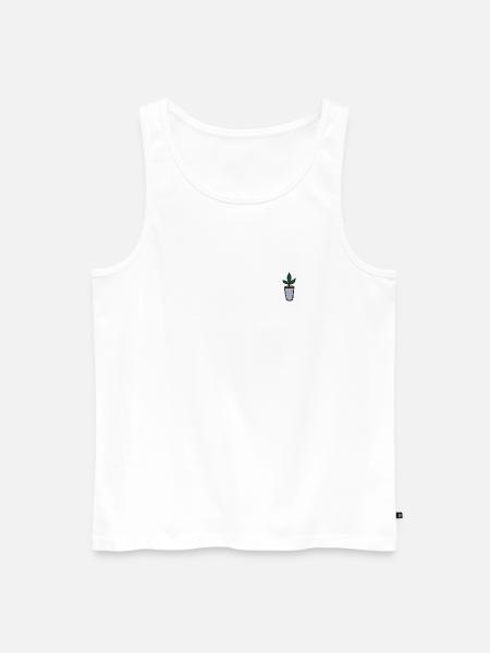 Blume 2 - Männer Premium Bio Tank Top - Weiß