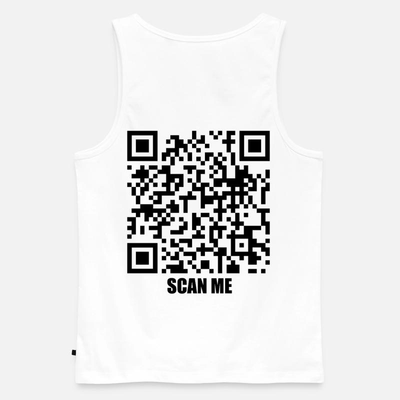 Quote Message – Let’s Fly Together - Männer Premium Bio Tank Top - Weiß
