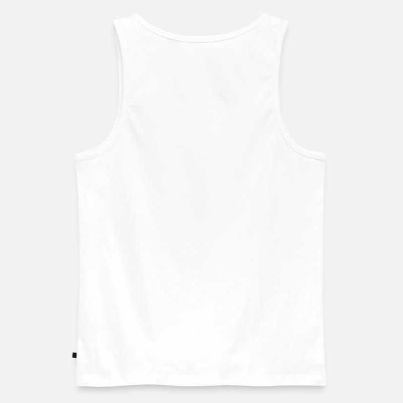RaveWH - Männer Premium Bio Tank Top - Weiß