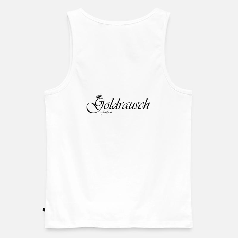 snowboard evolution - Männer Premium Bio Tank Top - Weiß