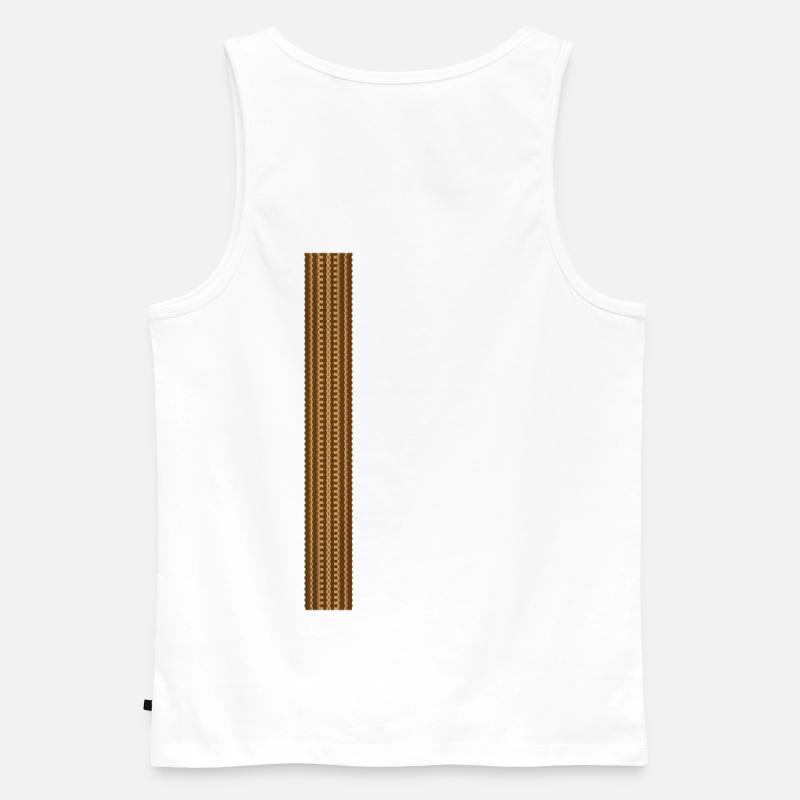 Inkle It - Männer Premium Bio Tank Top - Weiß