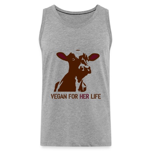 vegan for her life - Männer Premium Tank Top
