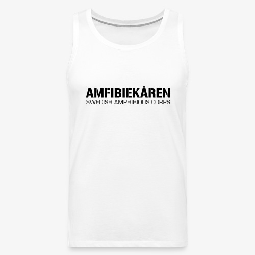 Amfibiekåren -Swedish Amphibious Corps - Premiumtanktopp herr