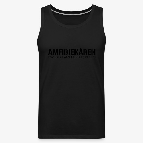 Amfibiekåren -Swedish Amphibious Corps - Premiumtanktopp herr