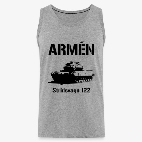 ARMÉN - Stridsvagn 122 - Premiumtanktopp herr