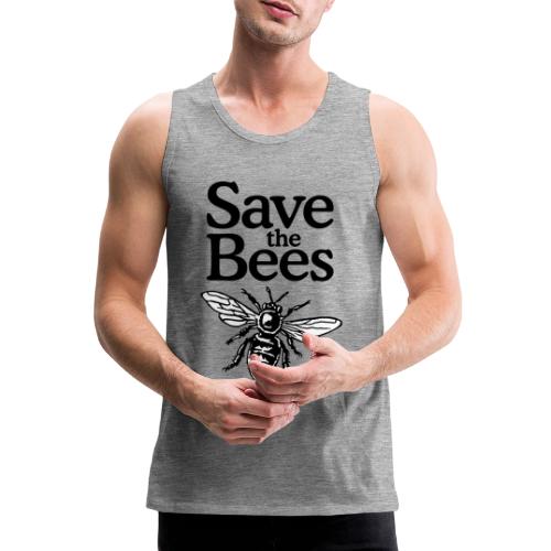 Save The Bees - Naturschutz, Biene, Imkerei, Imker - Männer Premium Tank Top