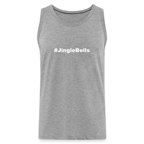 jingle bells white - Men's Premium Tank Top