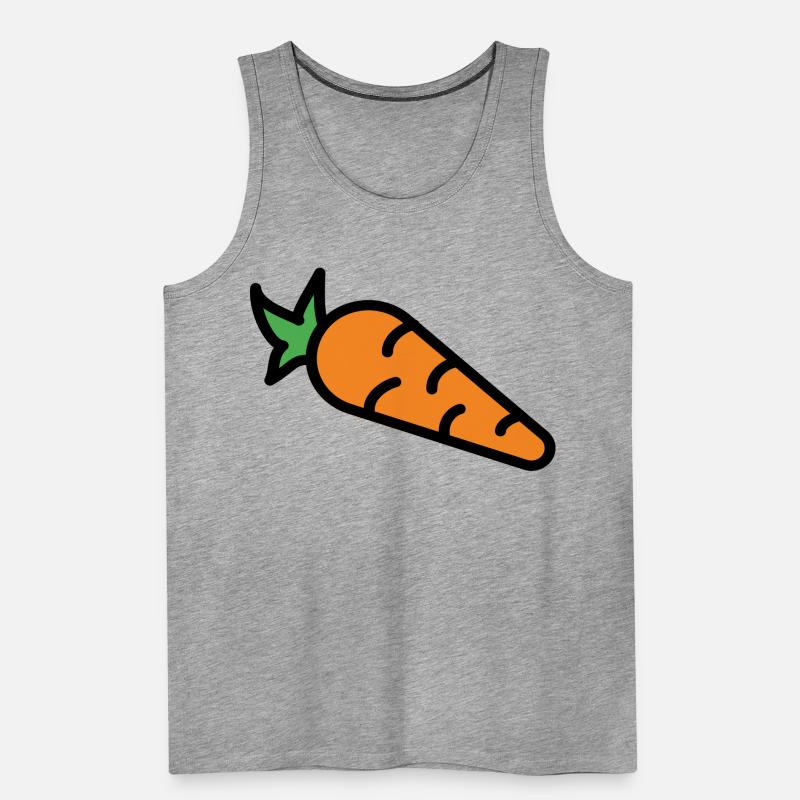 Carrot Carrot Easter Gift Comic Fun Men's Premium Organic Tank Top