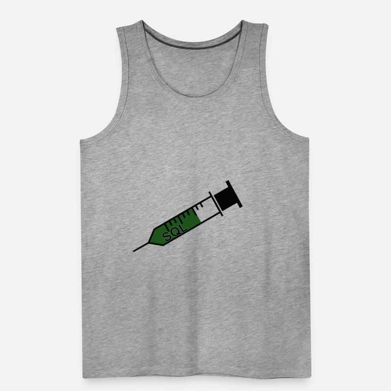 Code for software as a gift and idea sql Men's Premium Organic Tank Top