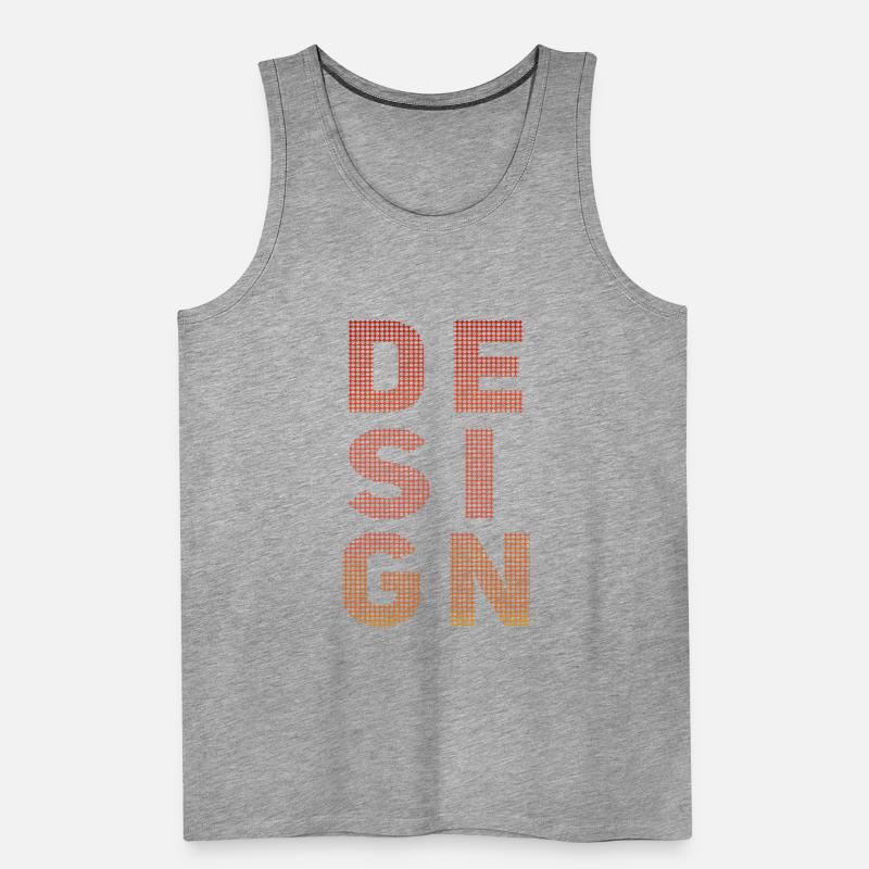 Design pattern trend Men's Premium Organic Tank Top