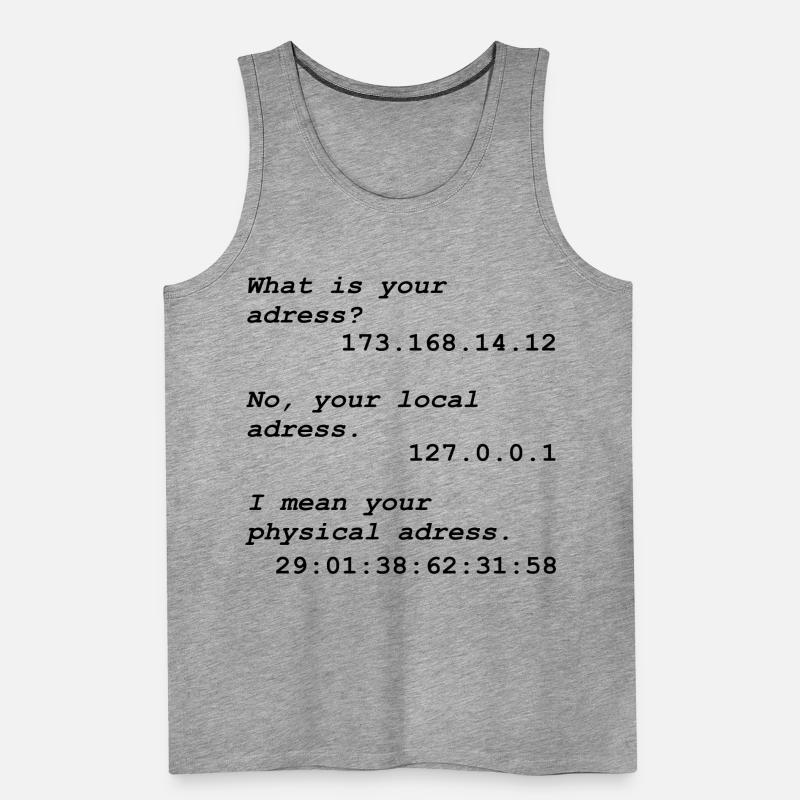Programming programmer computer scientist computer science Men's Premium Organic Tank Top