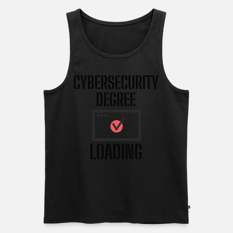 Cybersecurity - IT Security Computer Scientists - Men's Premium Organic Tank Top - undefined
