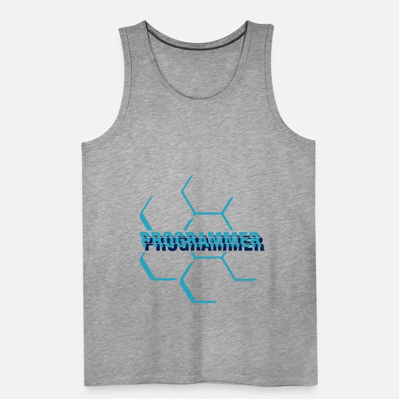 Computer programmer - Programmierer Männer Premium Bio Tank Top