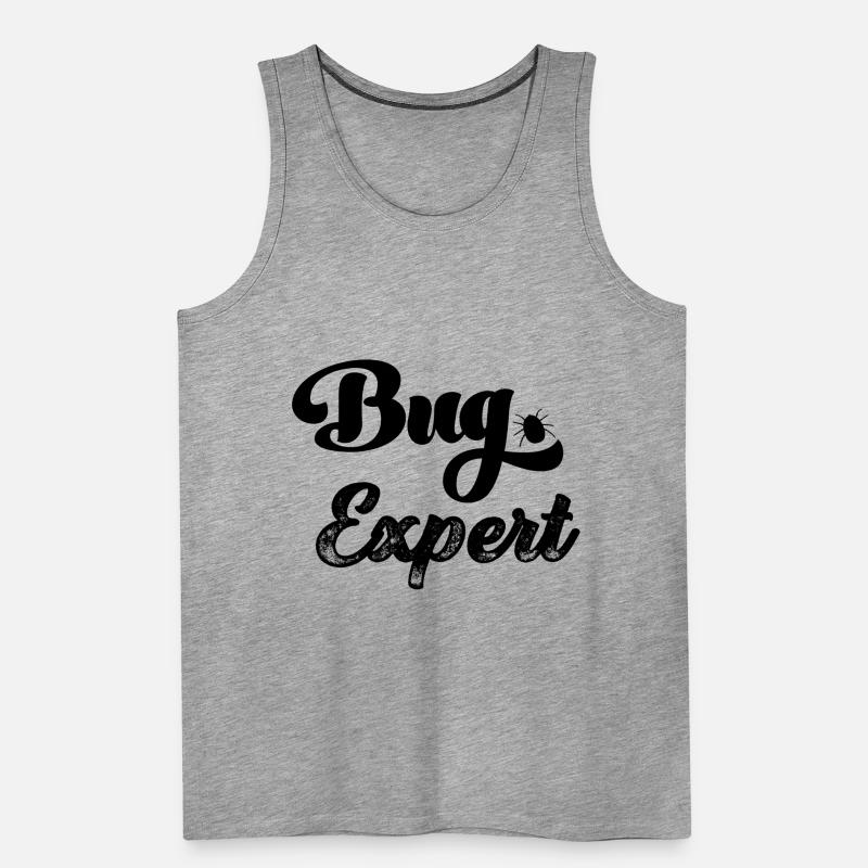 Bug Expert Bugs Gamer Computer Scientist Programming Débardeur bio Premium Homme