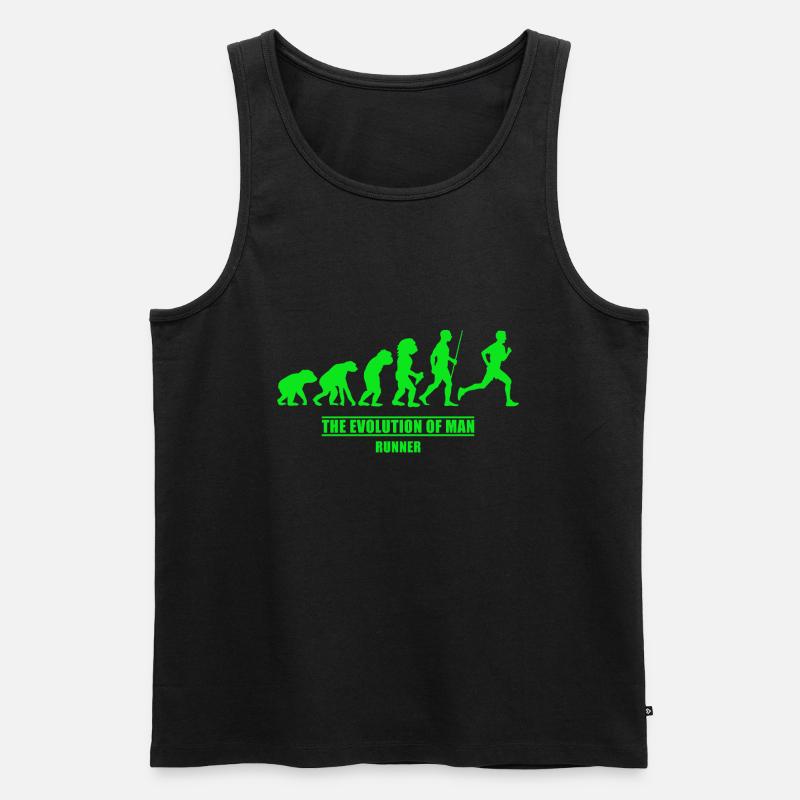 Runner Evolution Runner - Débardeur bio Premium Homme - undefined