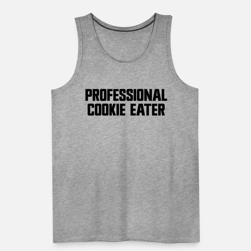 Professional cookie eater Men's Premium Organic Tank Top