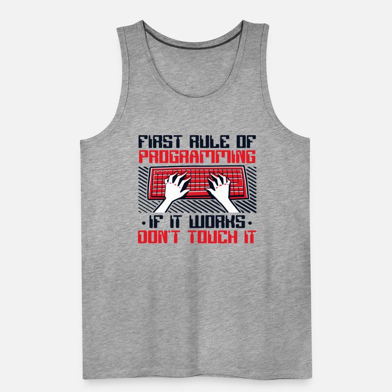 Si cela fonctionne, n’y touchez pas Developer Coder Débardeur bio Premium Homme