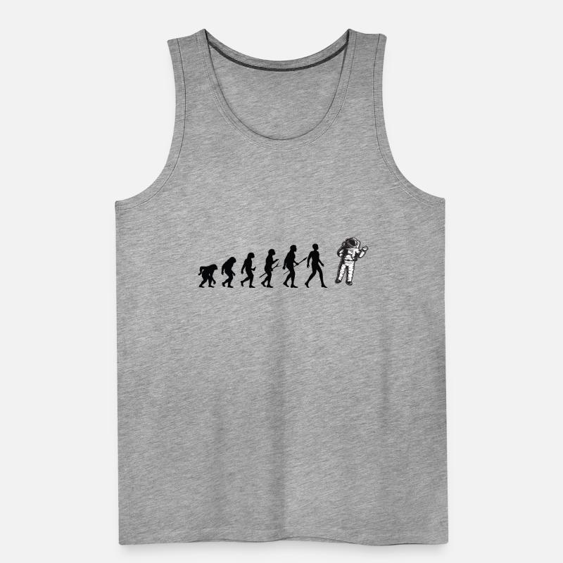 Evolution Spatial Men's Premium Organic Tank Top