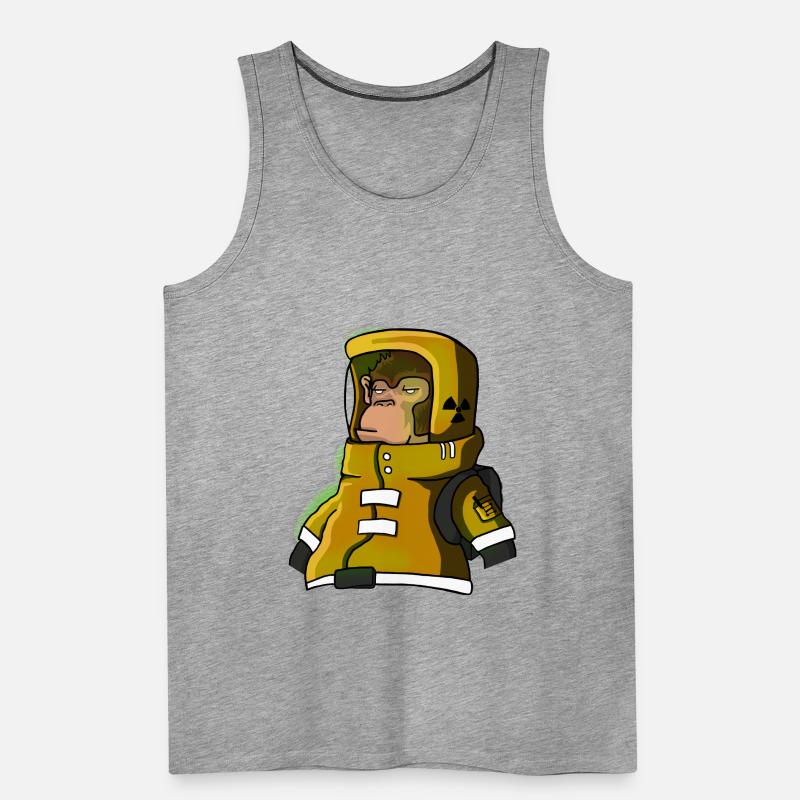 Monkeysta Men's Premium Organic Tank Top