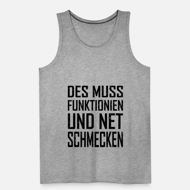 Function Net Taste Men's Premium Organic Tank Top