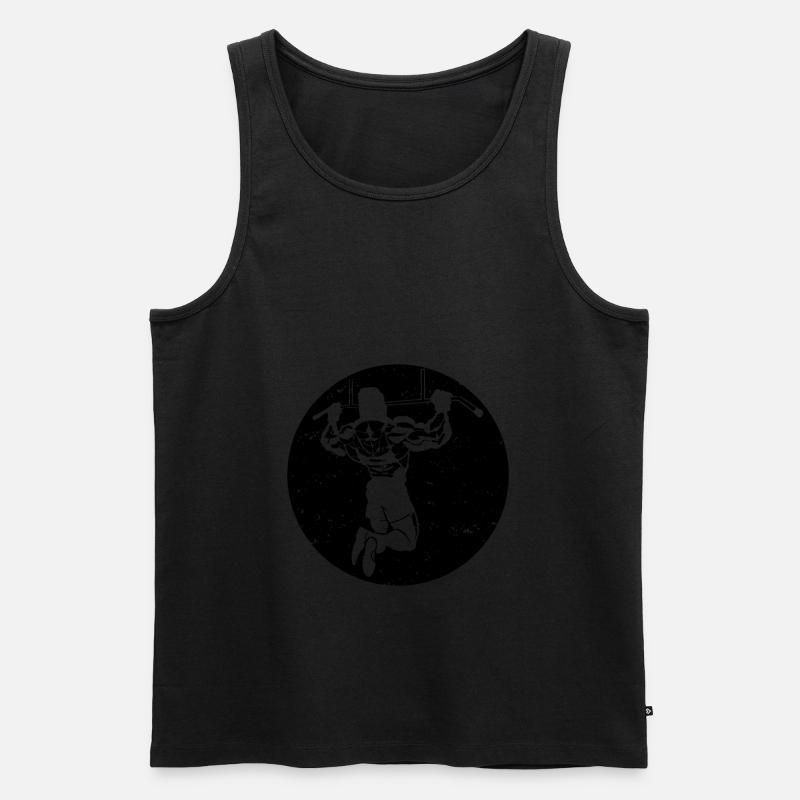 Pull-up Men's Premium Organic Tank Top