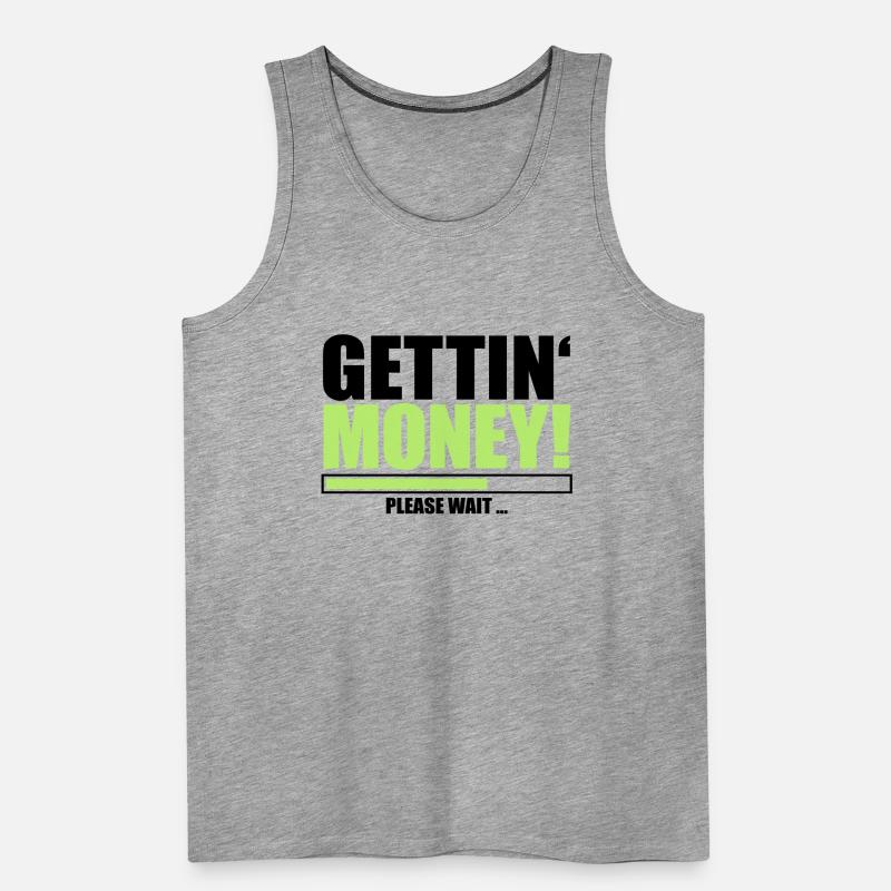 loading please far loading loading bar buendel geldsc Men's Premium Organic Tank Top