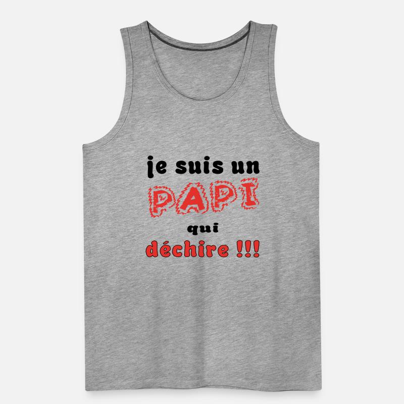 PAPI PAPY Männer Premium Bio Tank Top