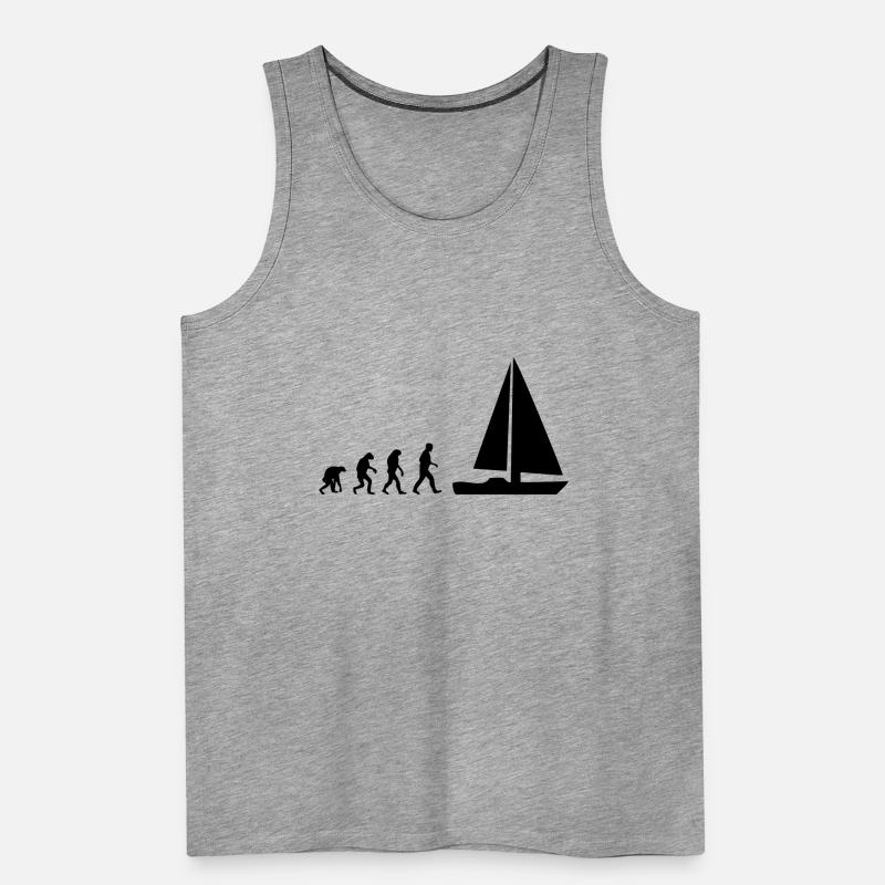 sailing evolution Débardeur bio Premium Homme