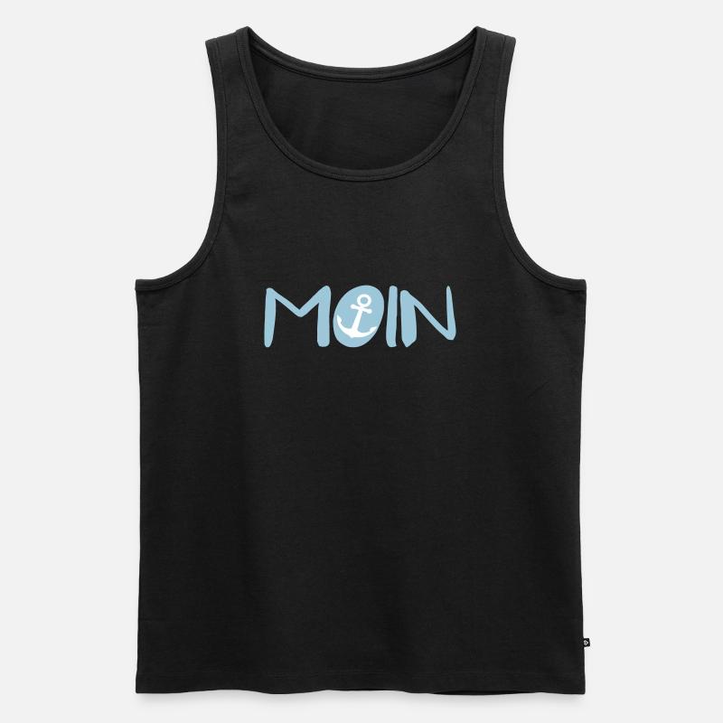 Moin sailor - Men's Premium Organic Tank Top - undefined