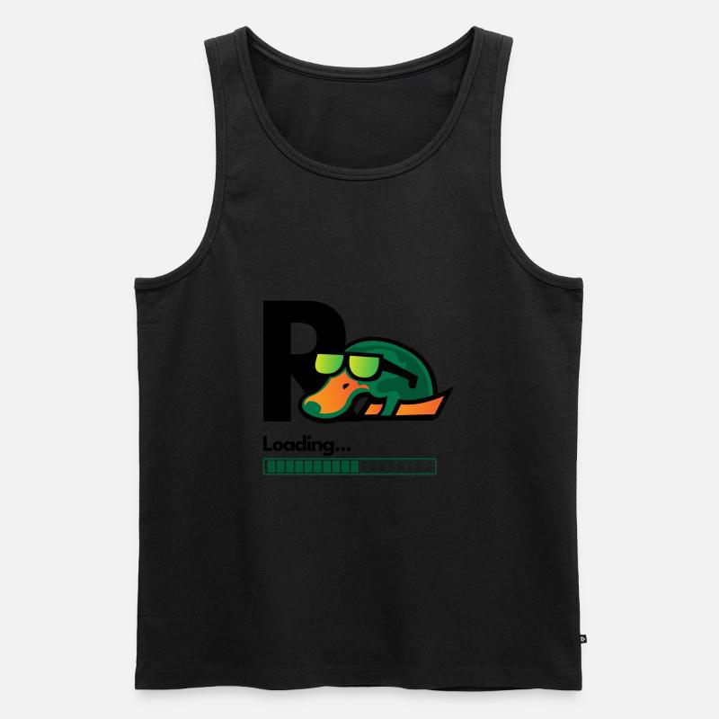 Rente Loading - Männer Premium Bio Tank Top - undefined