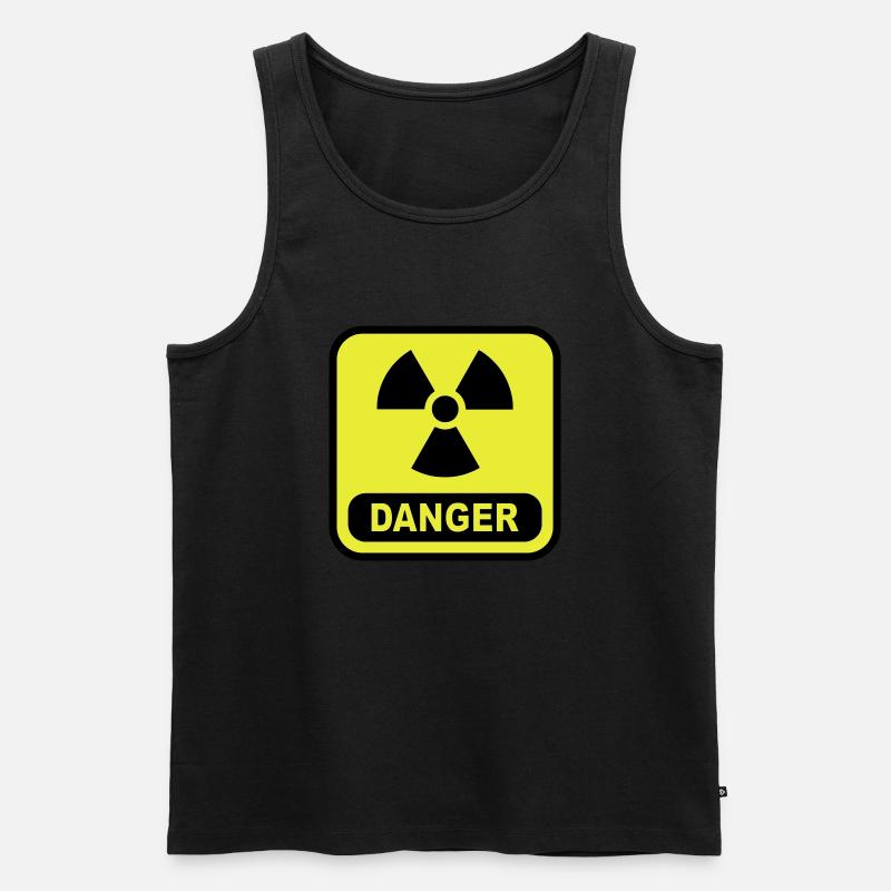 Danger Atom - Männer Premium Bio Tank Top - undefined