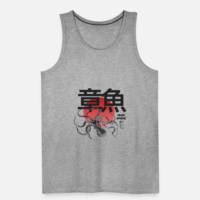 The Great octopus strikes again! Men's Premium Organic Tank Top