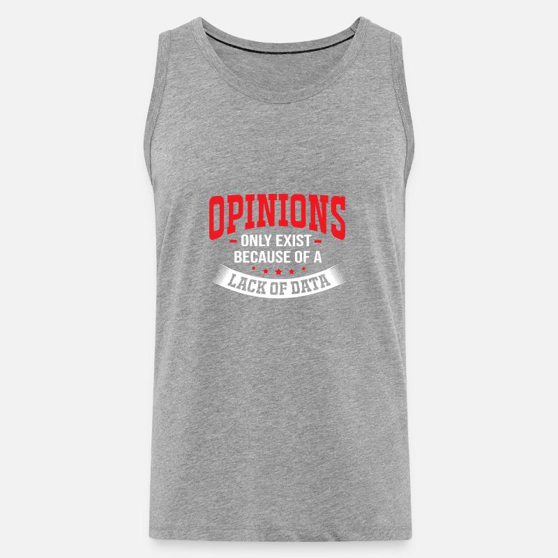 Coder Programmierer GPT - Männer Premium Bio Tank Top - Grau meliert