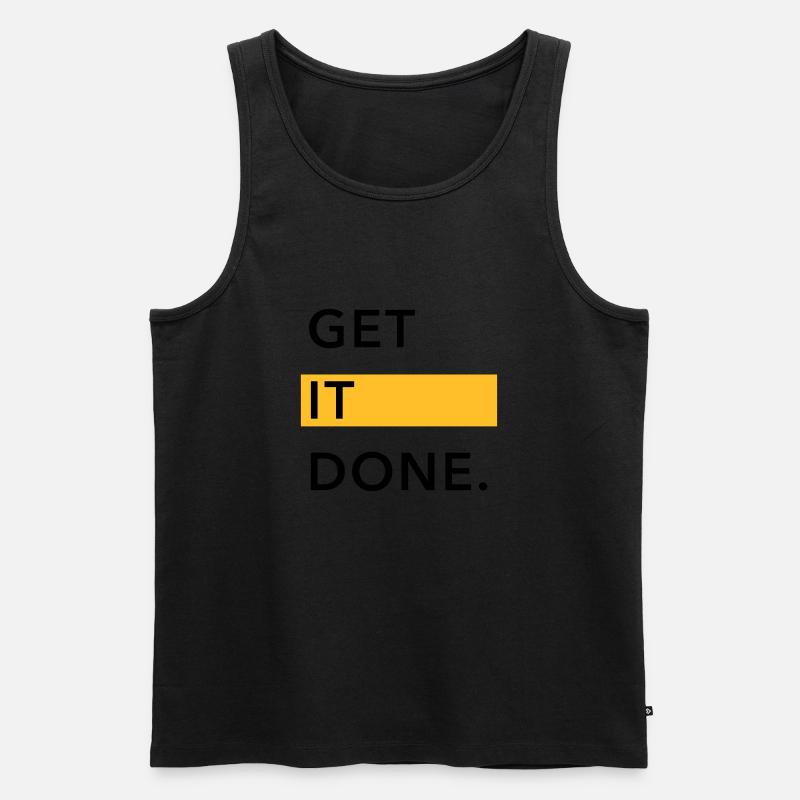 GET IT DONE. Débardeur bio Premium Homme