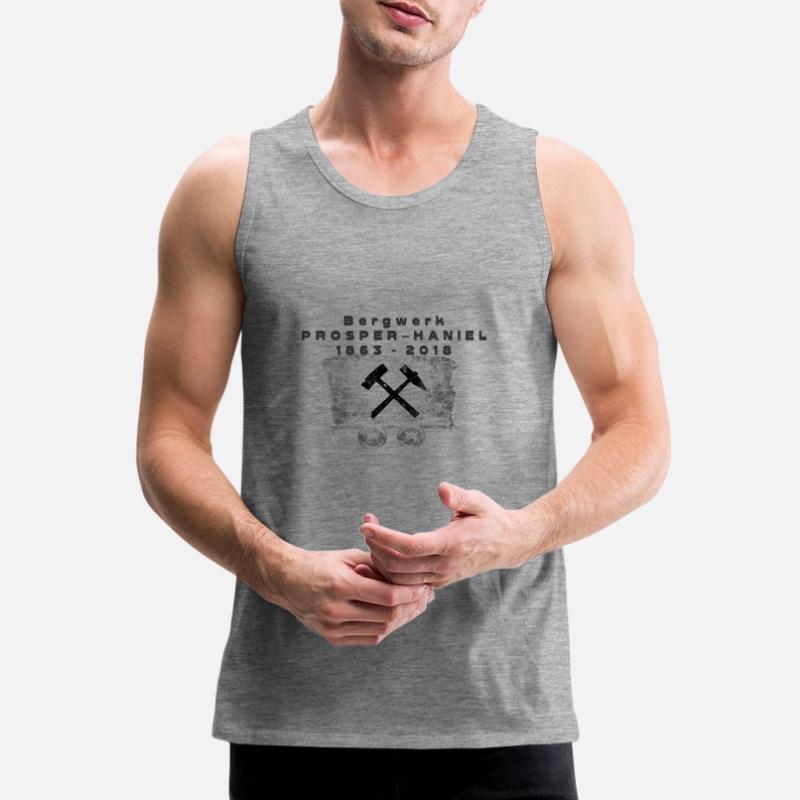 lore Prosper-Haniel mine shift finish 2018 Men's Premium Organic Tank Top