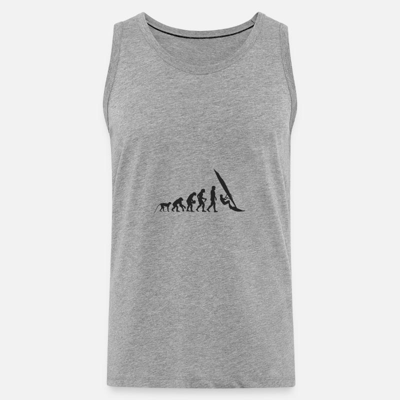 Evolution Windsurfing - Männer Premium Bio Tank Top - undefined