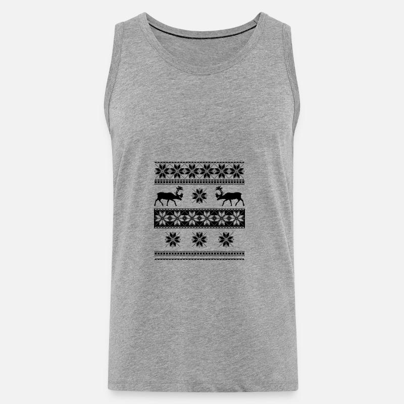 Norweger Pullover - Männer Premium Bio Tank Top - undefined