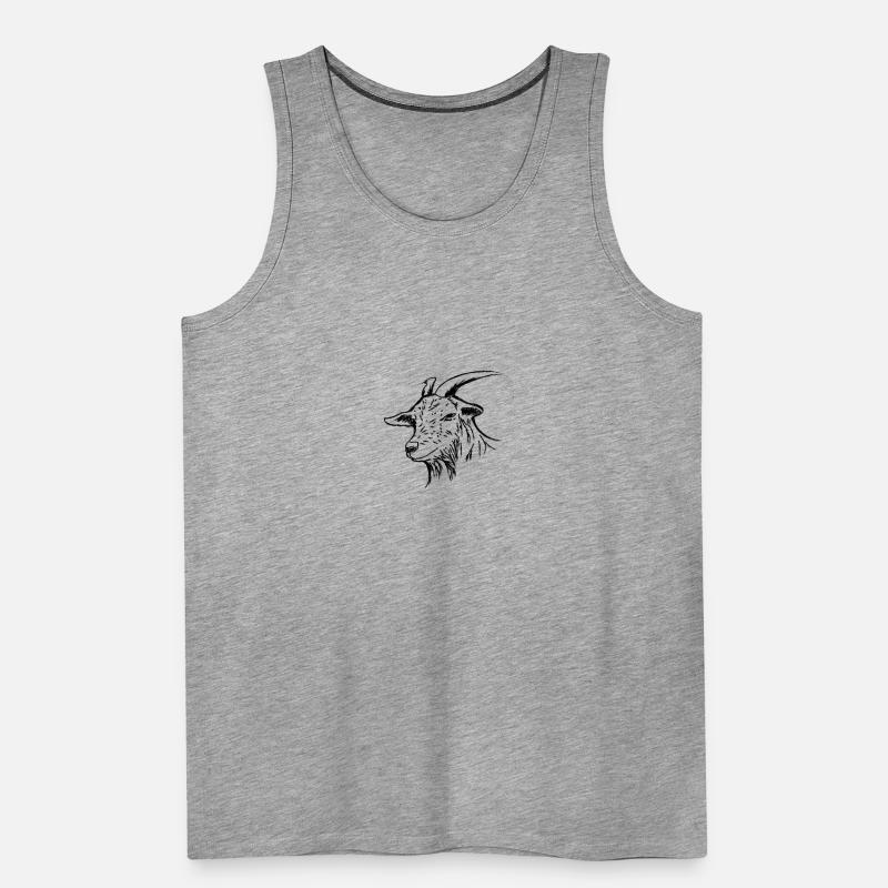 goat Men's Premium Organic Tank Top