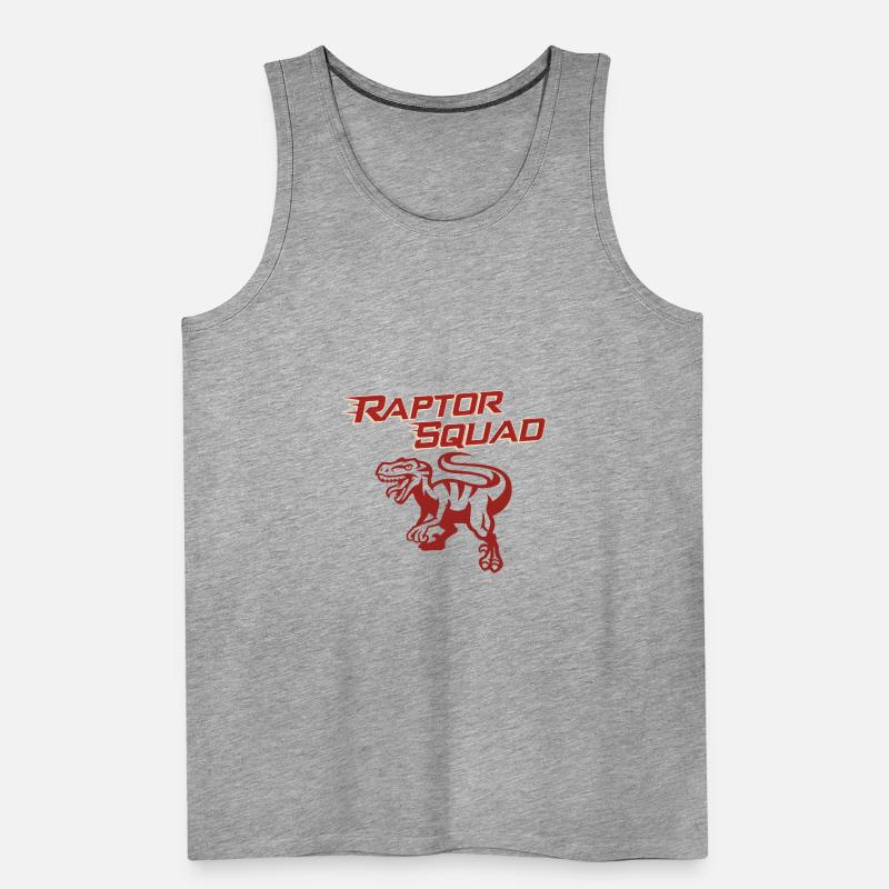 Raptor squad Men's Premium Organic Tank Top