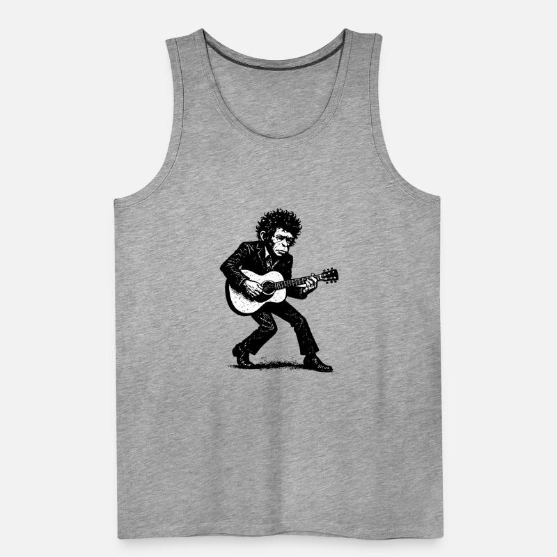 Auteur-compositeur-interprète | Le Singe Danseur Débardeur bio Premium Homme