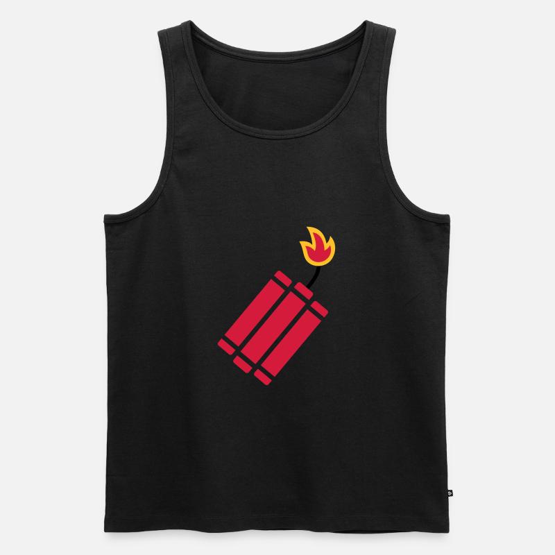 Bombe dynamite Débardeur bio Premium Homme