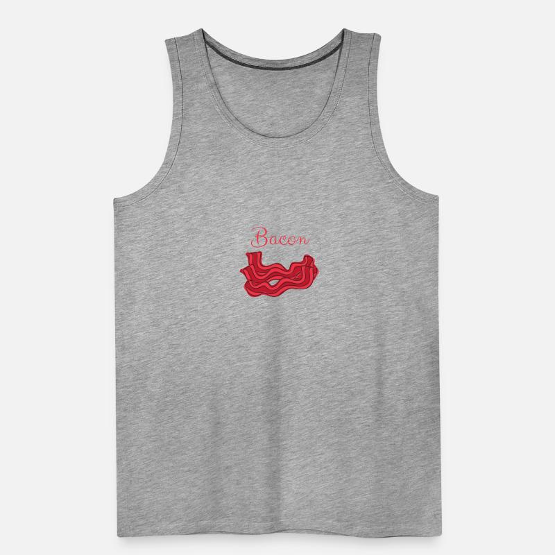 Bacon Men's Premium Organic Tank Top