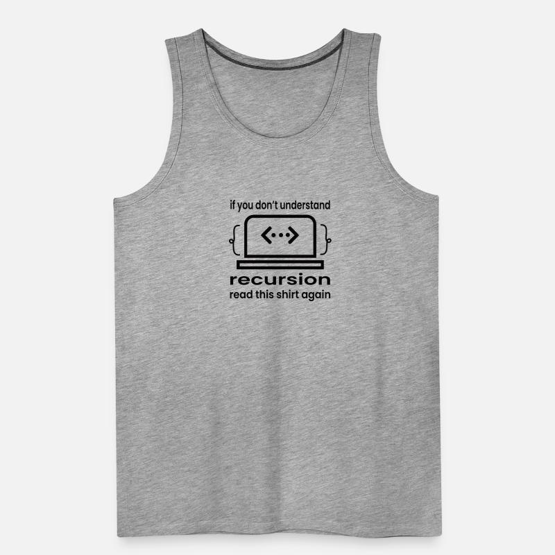 Softwareentwickler Programmierer Geschenk Männer Premium Bio Tank Top