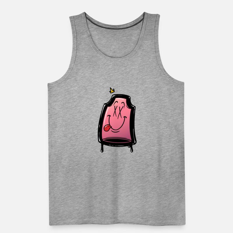 Graffiti-Ventil Männer Premium Bio Tank Top