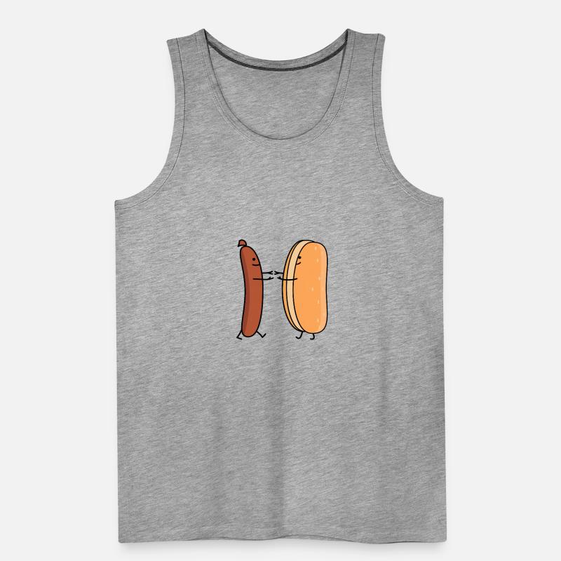 Salsicce e Canottiera ecologica premium da uomo