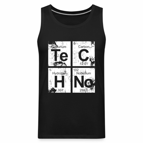 Dirty Techno Chemie - Männer Premium Tank Top
