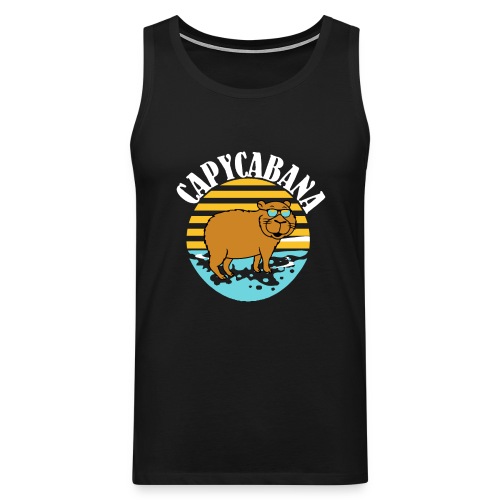 Capycabana Capybara Chinchilla Wasserschwein - Männer Premium Tank Top